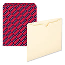 Smead Manila File Jackets, 2-Ply Straight Tab, Letter Size, Manila, 100/Box