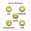 GOJO Scrubbing Towels, Hand Cleaning, Orange Scent, White/Yellow, 170/Bucket, 2 Buckets/Carton