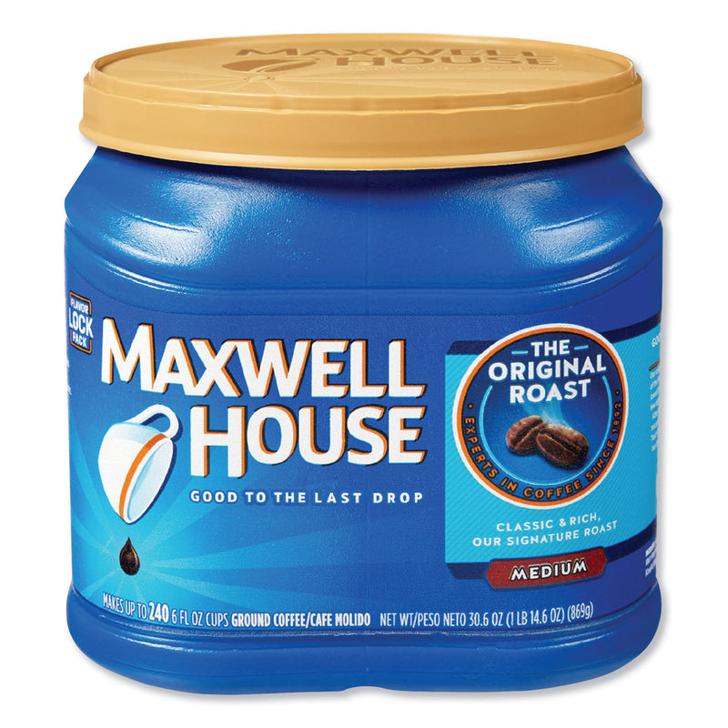 Maxwell House Coffee, Regular Ground, 30.6 oz Canister