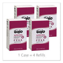 GOJO SUPRO MAX Cherry Lotion Hand Cleaner, 2,000 mL Refill, 4/Carton
