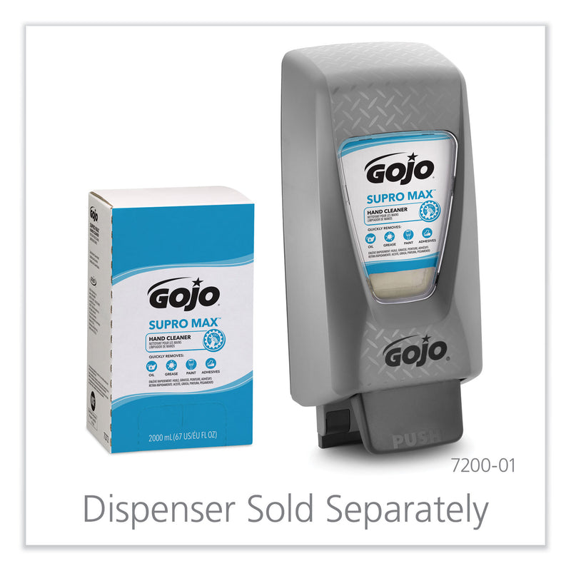 GOJO SUPRO MAX Hand Cleaner, Unscented, 2,000 mL Pouch