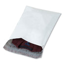 Duck Reusable 2-Way Flexible Mailers, Square Flap, Self-Adhesive Closure, 14.25 x 18.75, White, 25/Pack