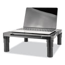 Innovera Single Level Monitor Riser, 13.13" x 13.5" x 4", Black