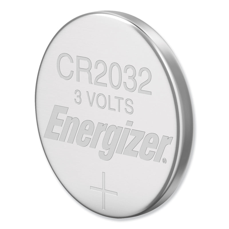 Energizer 2032 Lithium Coin Battery, 3 V, 4/Pack