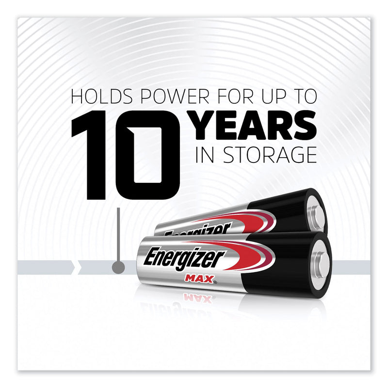 Energizer MAX Alkaline AA Batteries, 1.5 V, 16/Pack