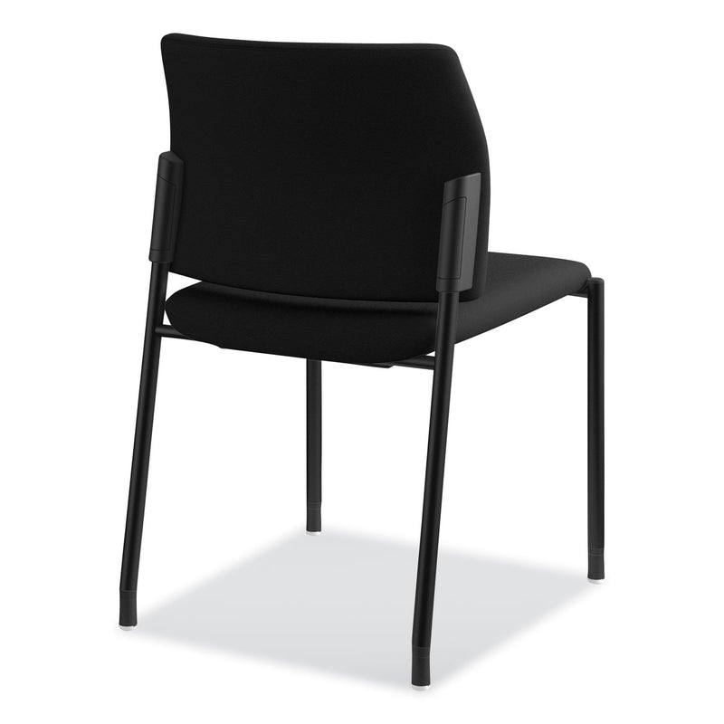 HON Accommodate Series Guest Chair, 23.25" x 22.25" x 32", Black, 2/Carton
