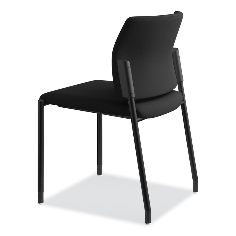 HON Accommodate Series Guest Chair, 23.25" x 22.25" x 32", Black, 2/Carton