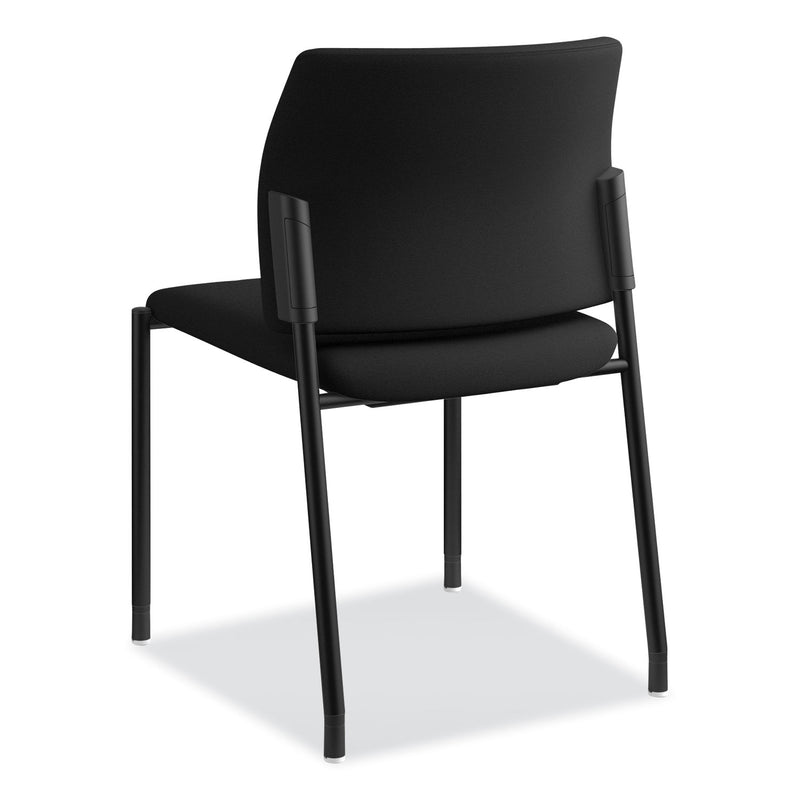 HON Accommodate Series Guest Chair, 23.25" x 22.25" x 32", Black, 2/Carton