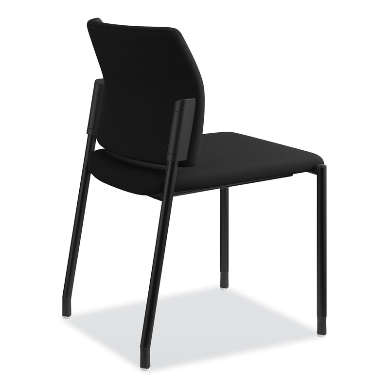 HON Accommodate Series Guest Chair, 23.25" x 22.25" x 32", Black, 2/Carton