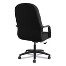 HON Pillow-Soft 2090 Series Executive High-Back Swivel/Tilt Chair, Supports Up to 300 lb, 17" to 21" Seat Height, Black
