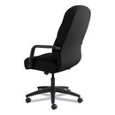 HON Pillow-Soft 2090 Series Executive High-Back Swivel/Tilt Chair, Supports Up to 300 lb, 17" to 21" Seat Height, Black