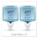 PURELL CLEAN RELEASE Technology (CRT) HEALTHY SOAP High Performance Foam, For ES8 Dispensers, Fragrance-Free, 1,200 mL, 2/Carton