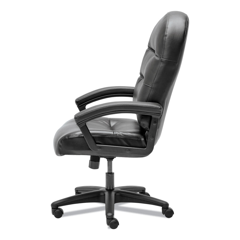 HON Pillow-Soft 2090 Series Executive High-Back Swivel/Tilt Chair, Supports Up to 250 lb, 16" to 21" Seat Height, Black