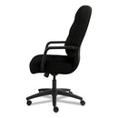 HON Pillow-Soft 2090 Series Executive High-Back Swivel/Tilt Chair, Supports Up to 300 lb, 16.75" to 21.25" Seat Height, Black