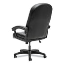 HON Pillow-Soft 2090 Series Executive High-Back Swivel/Tilt Chair, Supports Up to 250 lb, 16" to 21" Seat Height, Black
