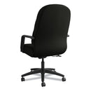 HON Pillow-Soft 2090 Series Executive High-Back Swivel/Tilt Chair, Supports Up to 300 lb, 16.75" to 21.25" Seat Height, Black