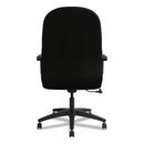 HON Pillow-Soft 2090 Series Executive High-Back Swivel/Tilt Chair, Supports Up to 300 lb, 16.75" to 21.25" Seat Height, Black