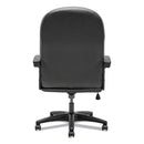 HON Pillow-Soft 2090 Series Executive High-Back Swivel/Tilt Chair, Supports Up to 250 lb, 16" to 21" Seat Height, Black