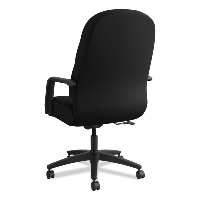 HON Pillow-Soft 2090 Series Executive High-Back Swivel/Tilt Chair, Supports Up to 300 lb, 17" to 21" Seat Height, Black