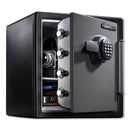 Sentry Fire-Safe with Digital Keypad Access, 1.23 cu ft, 16.38w x 19.38d x 17.88h, Gunmetal