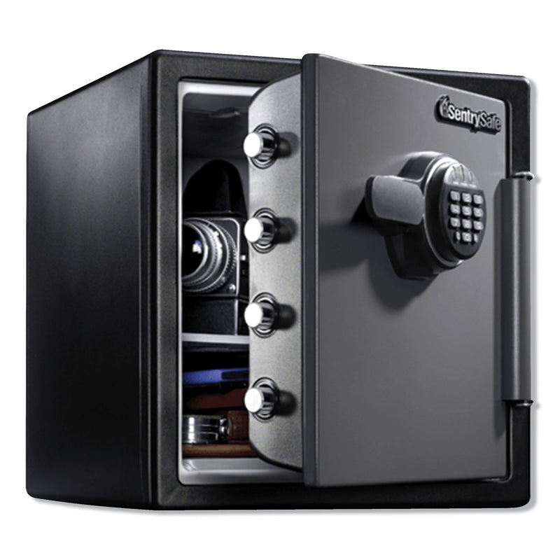 Sentry Fire-Safe with Digital Keypad Access, 1.23 cu ft, 16.38w x 19.38d x 17.88h, Gunmetal