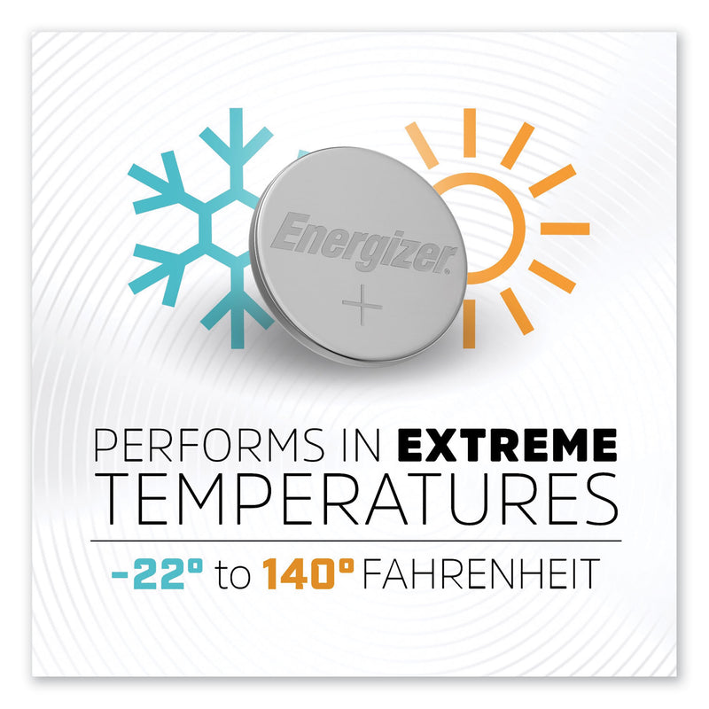 Energizer 2032 Lithium Coin Battery, 3 V, 4/Pack