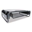 Allsop Metal Art Organizer 5 Monitor, 18" x 11.8" x 5.1", Black, Supports 30 lbs