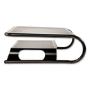 Allsop Metal Art Printer and Monitor Stand Plus, 18" x 13.5" x 6", Black, Supports 50 lbs