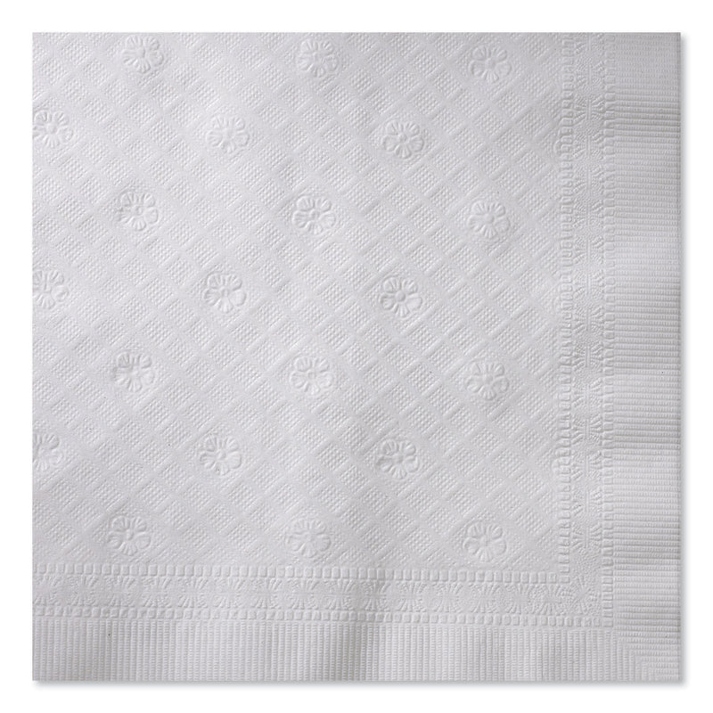 Tork Universal Dinner Napkins, 1-Ply, 17" x 17", 1/4 Fold, White, 4008/Carton