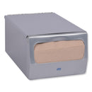 Tork Masterfold Napkin Dispenser, 7.63 x 11.75 x 5.63, Brushed Steel