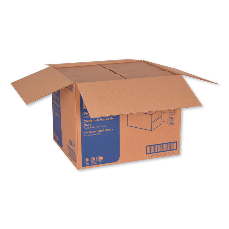 Tork Multipurpose Paper Wiper, 2-Ply, 9 x 10.25, White, 110/Box, 18 Boxes/Carton