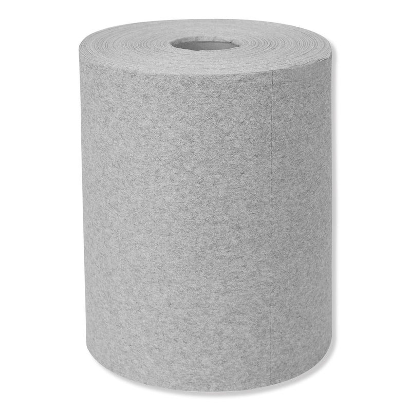Tork Industrial Cleaning Cloths, 1-Ply, 12.6 x 10, Gray, 500 Wipes/Roll