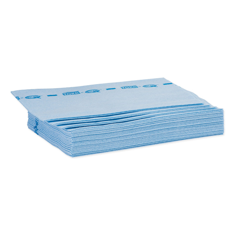 Tork Foodservice Cloth, 13 x 21, Blue, 150/Carton