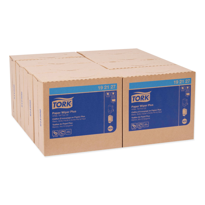 Tork Multipurpose Paper Wiper, 9.25 x 16.25, White, 100/Box, 8 Boxes/Carton