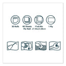 Tork Advanced ShopMax Wiper 450, 11 x 9.4, Blue, 60/Roll, 30 Rolls/Carton