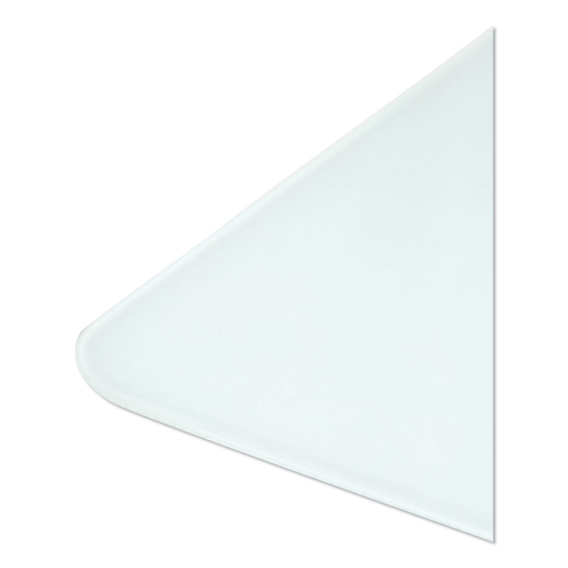 U Brands Cubicle Glass Dry Erase Board, 20 x 16, White