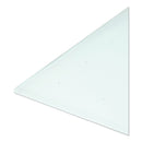 U Brands Floating Glass Ghost Grid Dry Erase Board, 36 x 24, White