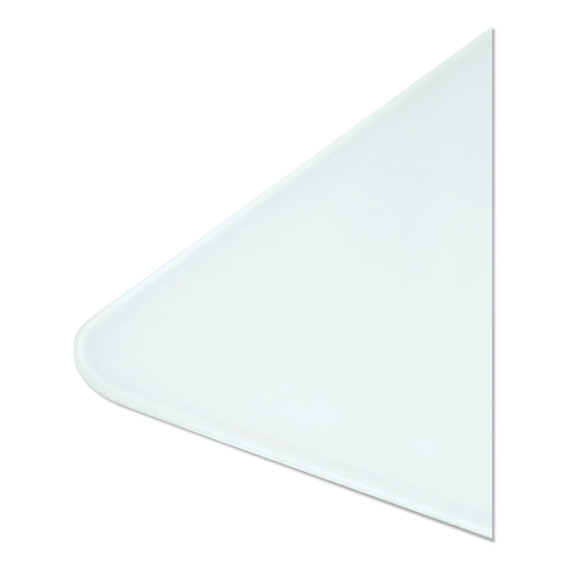 U Brands Cubicle Glass Dry Erase Board, 12 x 12, White
