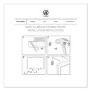 U Brands Magnetic Dry Erase Undated One Month Calendar Board, 20 x 16, White