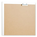 U Brands Magnetic Dry Erase Undated One Month Calendar Board, 20 x 16, White