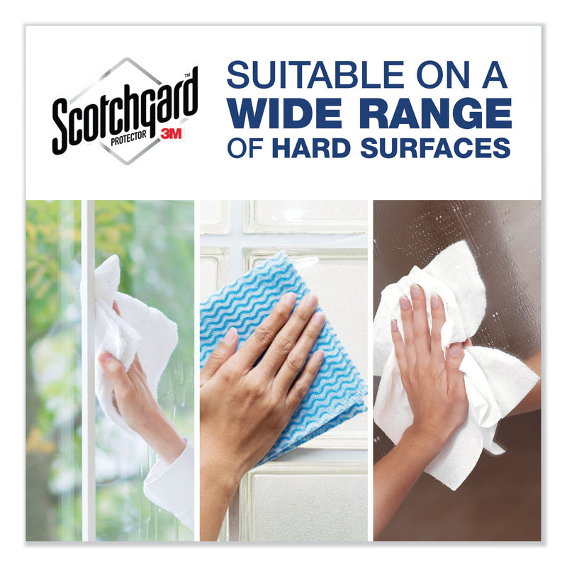 Mr. Clean Glass and Multi-Surface Cleaner with Scotchgard Protector, Apple, 1 Gal, Ready-To-Use, 2/Carton