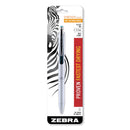 Zebra Sarasa Grand Gel Pen, Retractable, Medium 0.7 mm, Black Ink, White Barrel