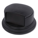 Impact Domed Gator Lids, for 44 gal, Domed Lid, 27" Diameter, Black