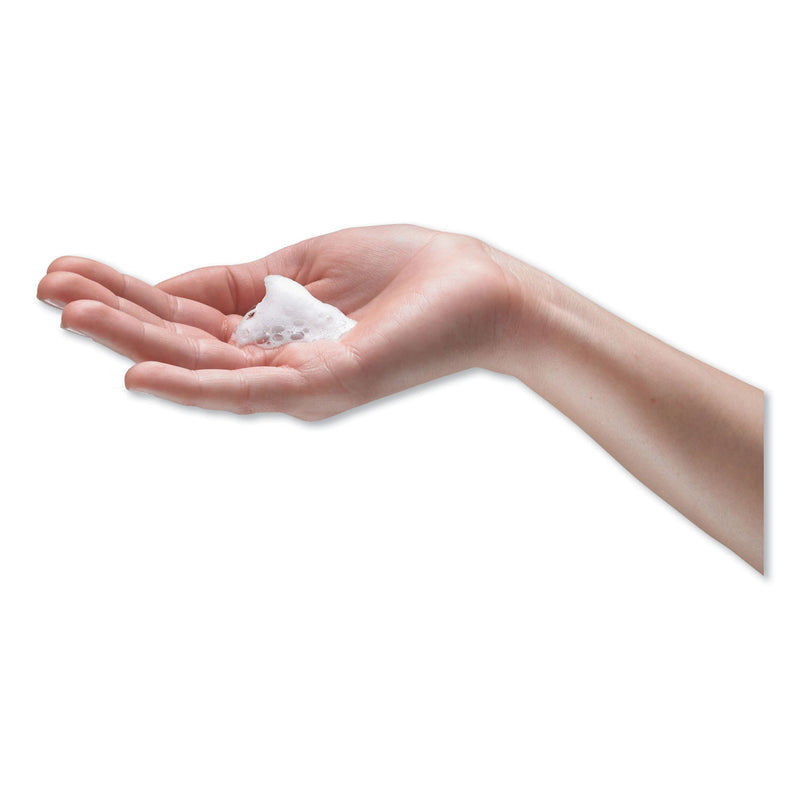 GOJO Clear and Mild Foam Handwash Refill, For GOJO LTX-12 Dispenser, Fragrance-Free, 1,200 mL Refill, 2/Carton