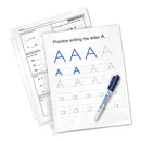 Avery Top-Load Sheet Protector, Economy Gauge, Letter, Clear, 50/Box