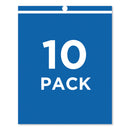Avery Job Ticket Holders, Heavy Gauge Vinyl, 9 x 12, Clear, 10/Pack