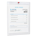 Avery Job Ticket Holders, Heavy Gauge Vinyl, 9 x 12, Clear, 10/Pack