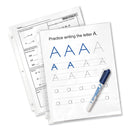 Avery Top-Load Sheet Protector, Economy Gauge, Letter, Clear, 100/Box