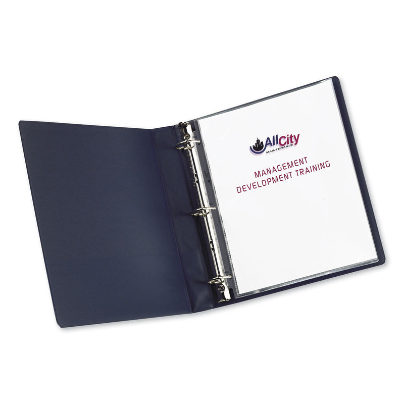 Avery Top-Load Sheet Protector, Economy Gauge, Letter, Semi-Clear, 100/Box