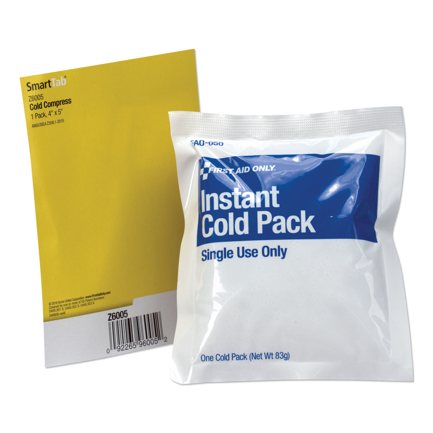 Cold Compress, 4 x 5 by First Aid Only FAOZ6005
